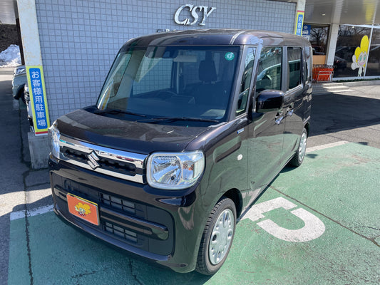 【令和8年2月まで可能/シートヒーター付】スペーシアHV /ブラウン MK53S-337130