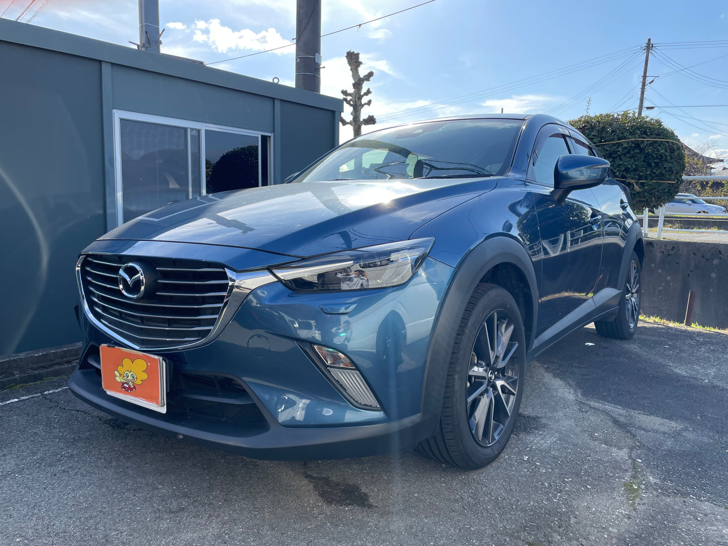 【令和8年11月まで可能/4WD/ETC/ナビ】CX-3 /青 DKEAW-100820