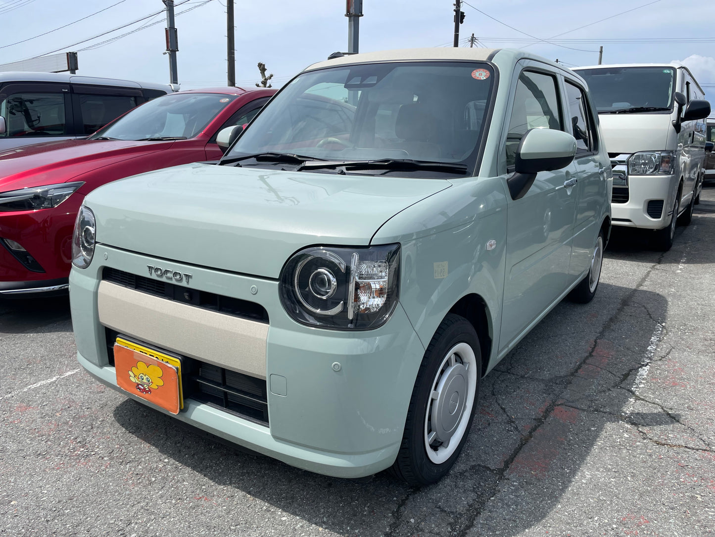 【令和9年5月まで可能/4WD】 ミラトコット /グリーン LA560S-0009847