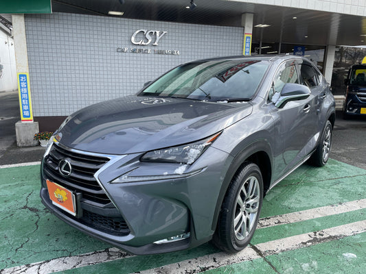 【4WD・Rカメラ・ETC】レクサスNX200t グレー/AGZ15-1005228