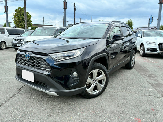 【令和9年1月末まで可能/4WD・ナビ・リアカメラ】RAV4 HV /ブラック AXAH54-4036016