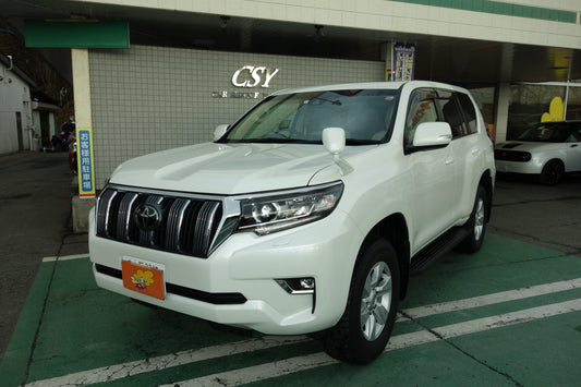 【サンルーフ・4WD】ランドクルーザープラド パール/TRJ150-0082650